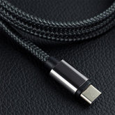 Micro USB Hasır Metal İpli Android Hızlı Şarj Data Kablosu